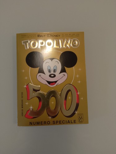 Topolino 500 ristampa - topolino,