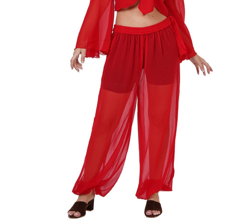 Pantaloni donna trasparenti