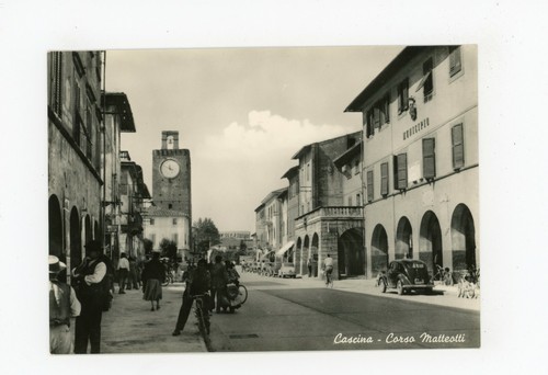 Cartolina cascina corso - -,