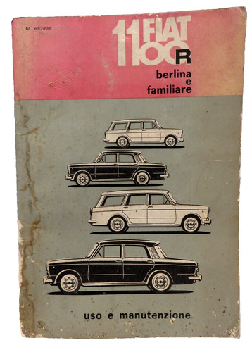 Libretto uso manutenzione - uso, "