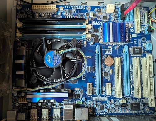 Computer desktop intel core - computer,