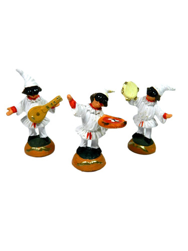 Pulcinella terracotta cm - pulcinella,