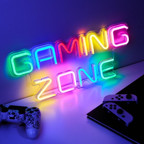 Scritta led gaming insegna - scritta,