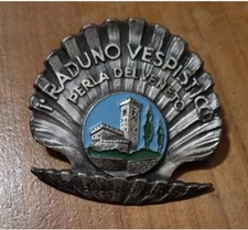 VESPA BADGE PLACCA 1º RADUNO