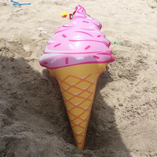 Cono gelato gonfiabile - cono,