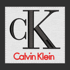 Calvin Klein embroidered patch