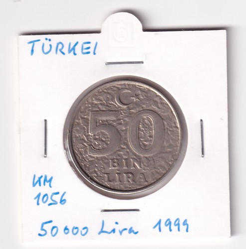 Turchia 50000 lire - , 1999