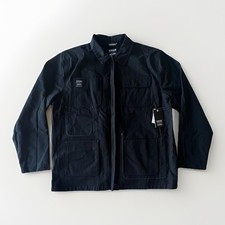 Cappotto Vans Vault Krink New York City nero trapano lavoro uomo XXL nuovo con etichette