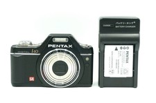 [Come nuova con caricatore] PENTAX Optio I-10 fotocamera digitale compatta nera 12,1 MP