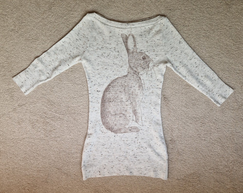 Jane norman stone bunny top - bunny,