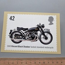 Vintage Postcard Motorcycles