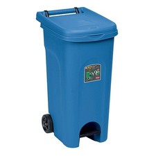 Pattumiera pedale ruote per