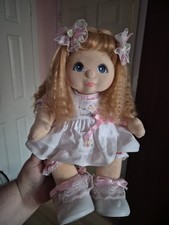 Vintage My Child RARA bambola bionda fragola Mattel 1985