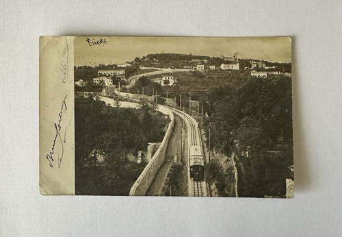 Cartolina trieste opicina - trieste,