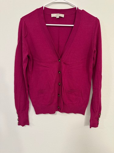 Loft maglione cardigan magenta - maglione,