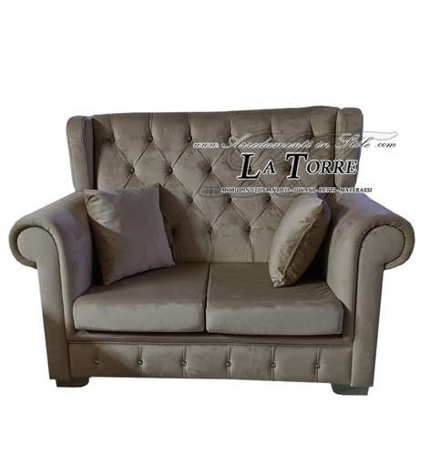 Divano bergere posti moderno - divano,