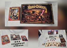 MB Heroquest + Espansione La Rocca Di Kellar  su fustella  COMPLETI 100% 1ª ed