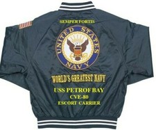 USS PETROF BAY CVE-80 ESCORT