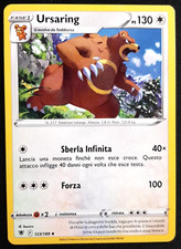 URSARING 123/189  in Italiano POKEMON Lucentezza Siderale