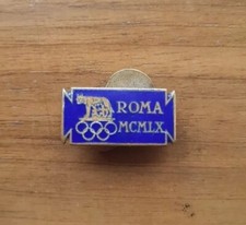 Distintivo Cimice Olimpiadi Roma MCMLX 1960 piedino Stabilimenti Fiorentini