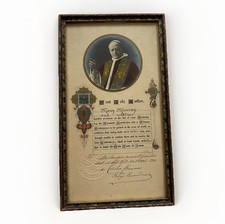 Rara Colorata 1924 Papa Pio XI