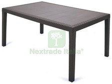 1PZ TAVOLO PRINCE CM. 150X90X72 H COL. TESTA DI MORO: