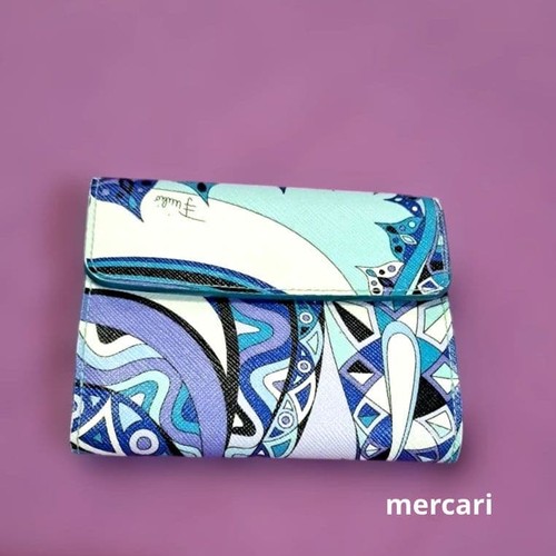 Portafoglio emilio pucci - pucci, blu
