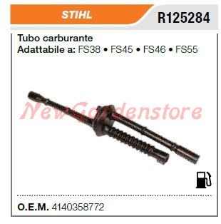 Tubo carburante stihl motosega - tubo,