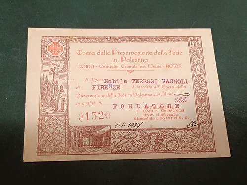 Tessera opera della - opera,