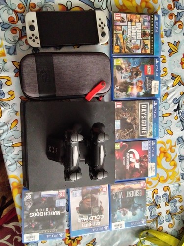 Sony playstation slim 1tb - 4,
