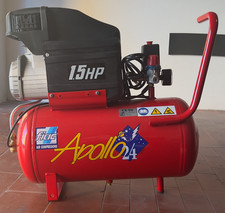 Elettrocompressore d'aria F.I.A.C. Mod. Apollo24 + ruote a corredo.