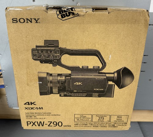 Videocamera sony pxw z90 - videocamera, 4k