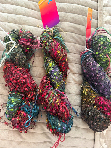 Filato novità multicolore - filato,