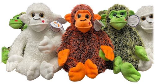 Peluche soft gorilla seduto
