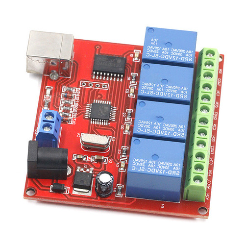 Scheda rel usb - scheda, 4