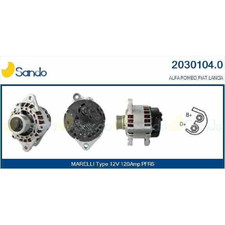 Alternatore  Adattabile  Alfa / Fiat / Lancia SANDO - 2030104.0
