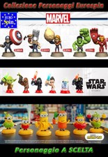 Personaggi Eurospin Collezione Marvel - Star Wars - Minions / Spedizione Rapida