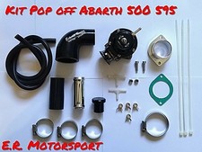 Fiat Cinquecento Abarth kit Valvola Pop Off RS REG NERA Extreme Racing 500 595 