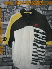 Vintage Nike Agassi tennis  cotton jersey shirt trikot maillot '80s FIT