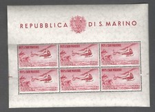 1961 san marino foglietto - 1961,