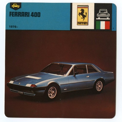 Ferrari 400 produzione - /,