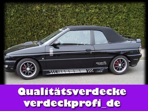 Ford escort cabrio - cabrio, capot