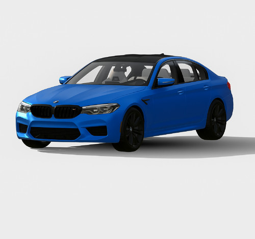 Modellino auto bmw 2018 - m5,