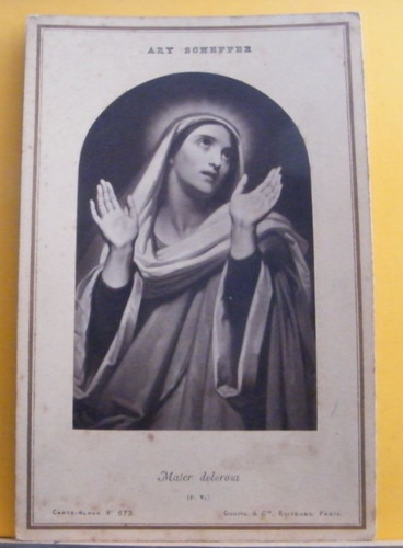 Fotografia ary scheffer mater - ary,