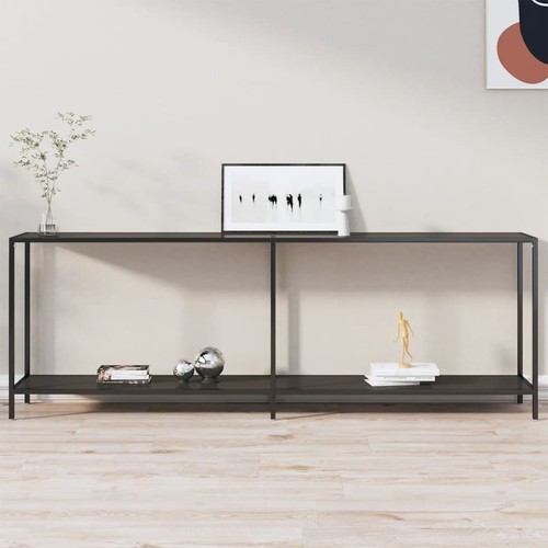 Vidaxl tavolo consolle nero - tavolo,