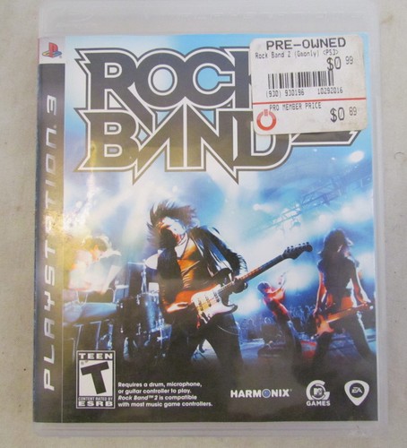 Rock band playstation - rock, 2
