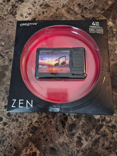 Creative zen mp3 - 4, player