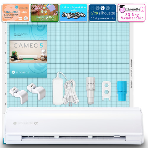 Silhouette white cameo - silhouette, 5α