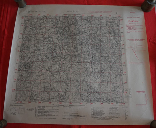 Rara carta mappa - rara,