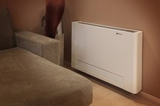 VENTILCONVETTORE SLIM FANCOIL INNOVA AIRLEAF INVERTER SL 400 BIANCO CON COMANDO